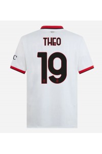 AC Milan Theo Hernandez #19 Voetbaltruitje Uit tenue 2024-25 Korte Mouw